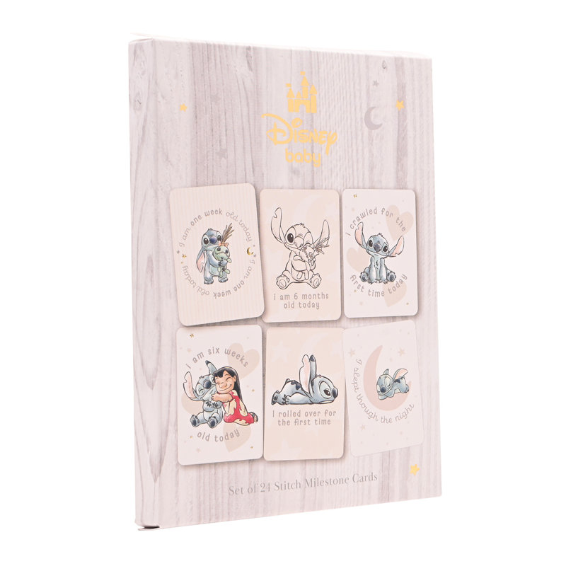 Stitch Baby Milestone Cards