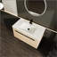 36 Inch Bathroom Vanity with resin Countertop Sink, 2 Doors Bathroom Cabinet Set-444233791