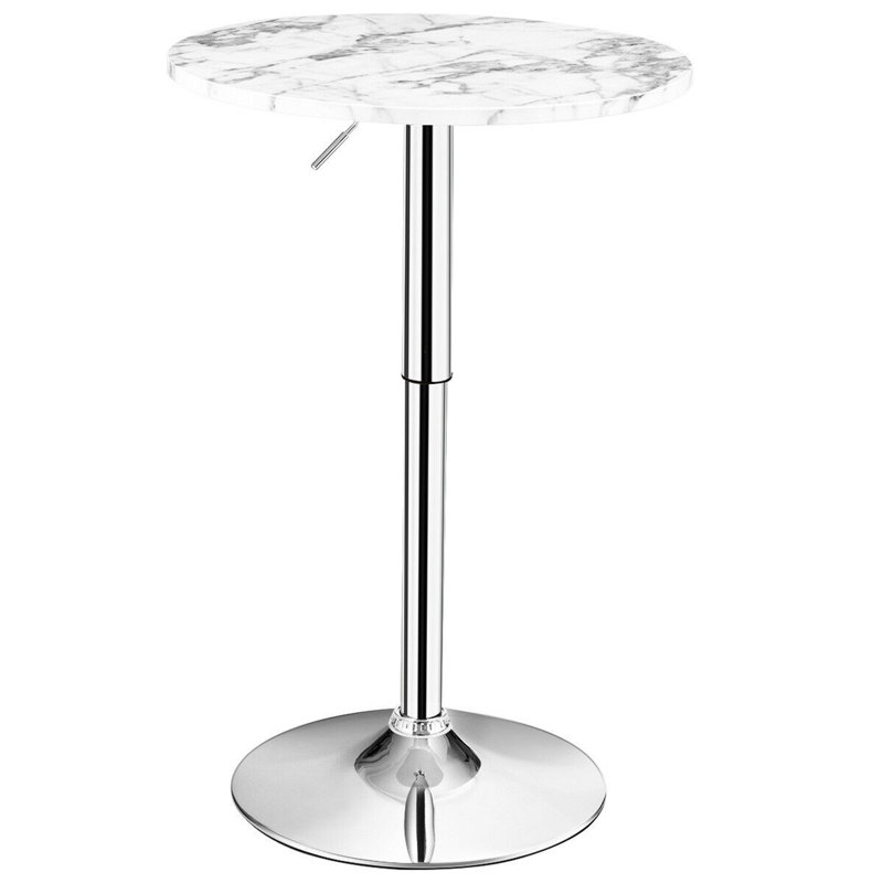 Charterville Round Metal Base Dining Table
