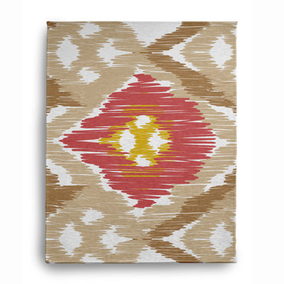 Chenille Ikat Indoor Rug