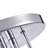 Vanderpool Sleek chrome 3 - Light 11.8" Flush Mount