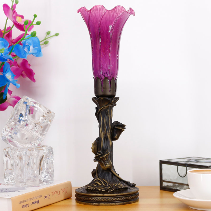 Lampe de table Lily, Mauve