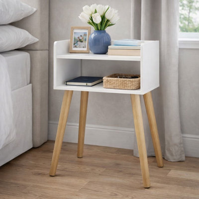 Ontario 40cm W Manufactured Wood Bedside Table
