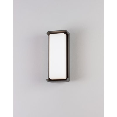 Keen Dark Grey Integrated LED Outdoor Flush Mount