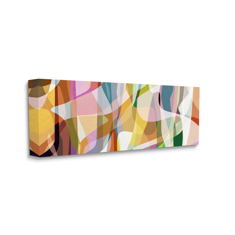 Art mural sur toile à formes superposées Stupell Industries par Angel Estevez, H 17 po x l 40 po x P 1,5 po