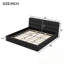 Lit plateforme tapissier très grand-91089351