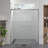 Hardware 56 - 60"X74" Double Sliding Shower Door With 1/4"  6Mm  Tempered Glass, And Waterproof Design For Bathroom 74" High Aluminum Glass Stainless Steel Handle, Easy Installation Safe In-124250191