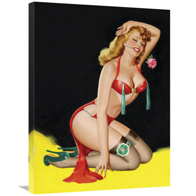 " Mid-Century Pin-Ups Beauty Parade Magazine Rose " by Peter Driben