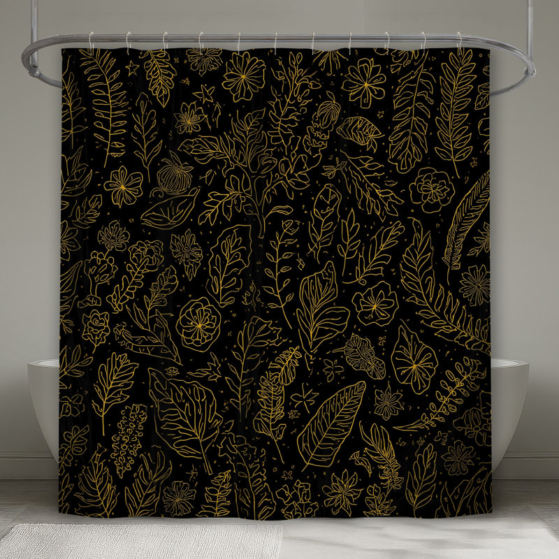 Rideaux de douche Gold, L 70 po x H 93 po