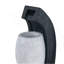 Fontaine à eau avec vase - 10 po x 8,1 po x 23,4 po - noir / blanc