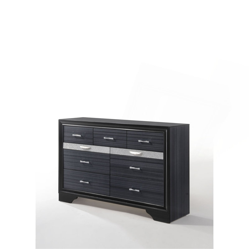 Commode Glam, commode décorative Sparkle