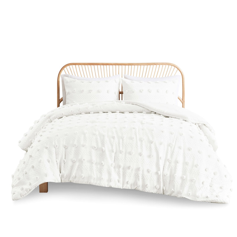 Twin/twin Xl Comforter - Design, , Spot Clean Bedding , Easy, Twin Comforter + 1 Sham, Ivory