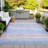 Machine Washable Indoor/Outdoor Xhevrie Lavender Rug-112168808