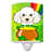 Caniche blanc
