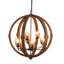 Lustre globe 9 lumières