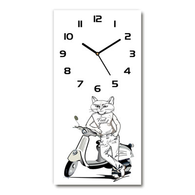 Ingars Glass Wall Clock