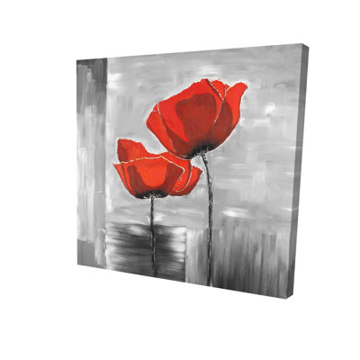 " Flowers On A Background "