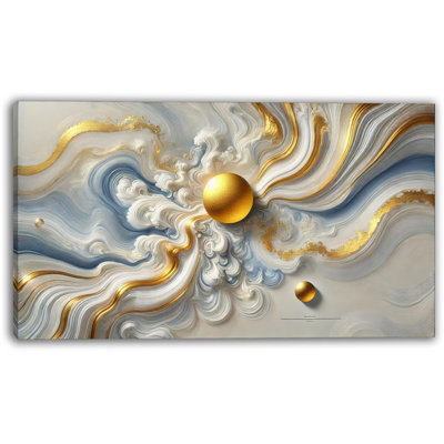 Cosmic Energy Flow - reproduction d'art abstraite sur toile