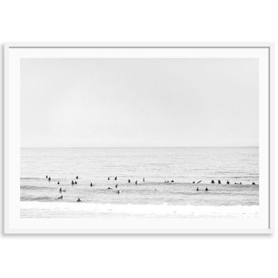 Surfs up Pacifica par Carly Tabak - Photographie de cadre