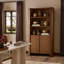 Limba Bookcase-Medium Brown Limba