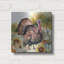 «Elegant Thanksgiving Turquie 2» par Nicole DeCamp, art mural en métal, 12 po x 12 po-1823149673