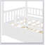 Wooden House Bed With Trundle-651404791