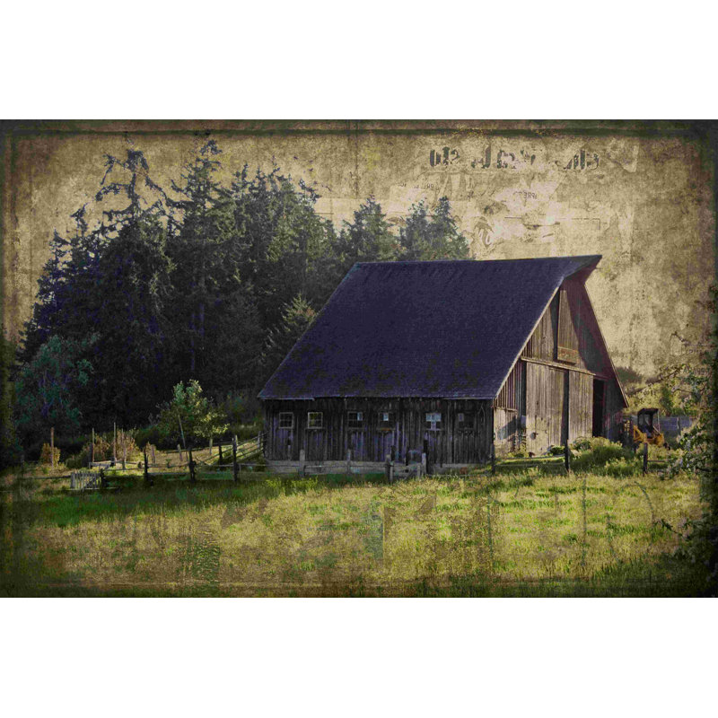 Widby's Barn II, H 24 po x l 36 po x P 1,25 po