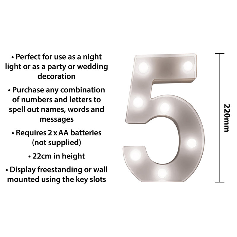 Sadirah 22.5Cm LED Sign