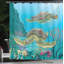 Ensemble de rideau de douche Sea Sea avec crochets-44239045