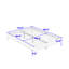 Base de lit plateforme en bois avec lattes-830794222-830794221