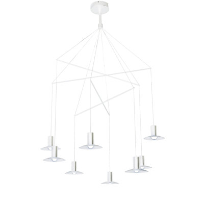 Tallega 8 - Light LED Cluster Pendant