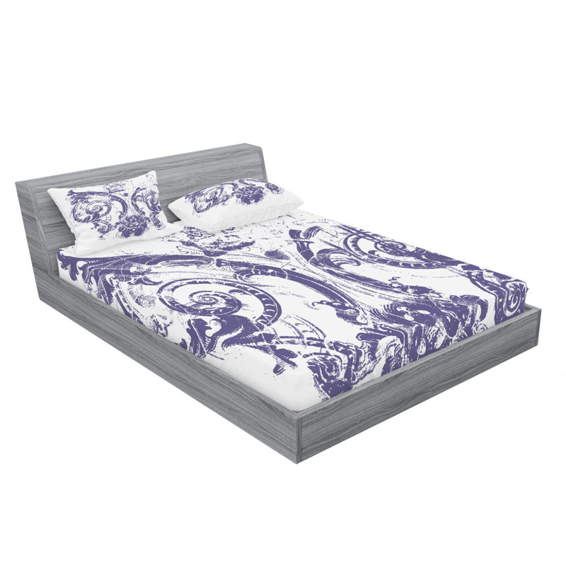 Microfiber Sheet Set, Full Sheet Set with Fitted Sheet