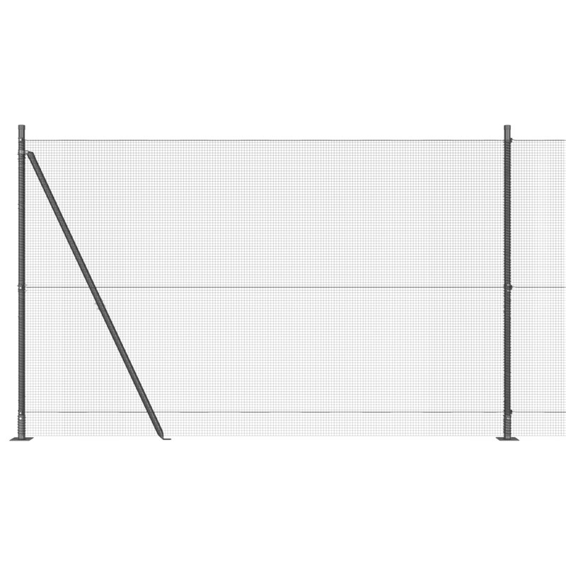 140cm H x 1000cm W Steel Border Fencing