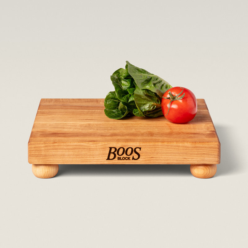 BoosBlock® John Boos Square 1.5" Edge Grain Maple Cutting Board, 12" W x 12" L