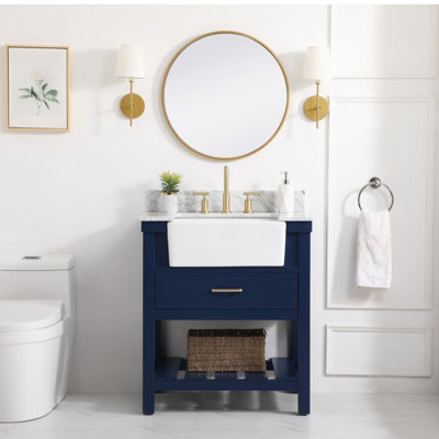 Meuble-lavabo simple 30 po Pelaghia