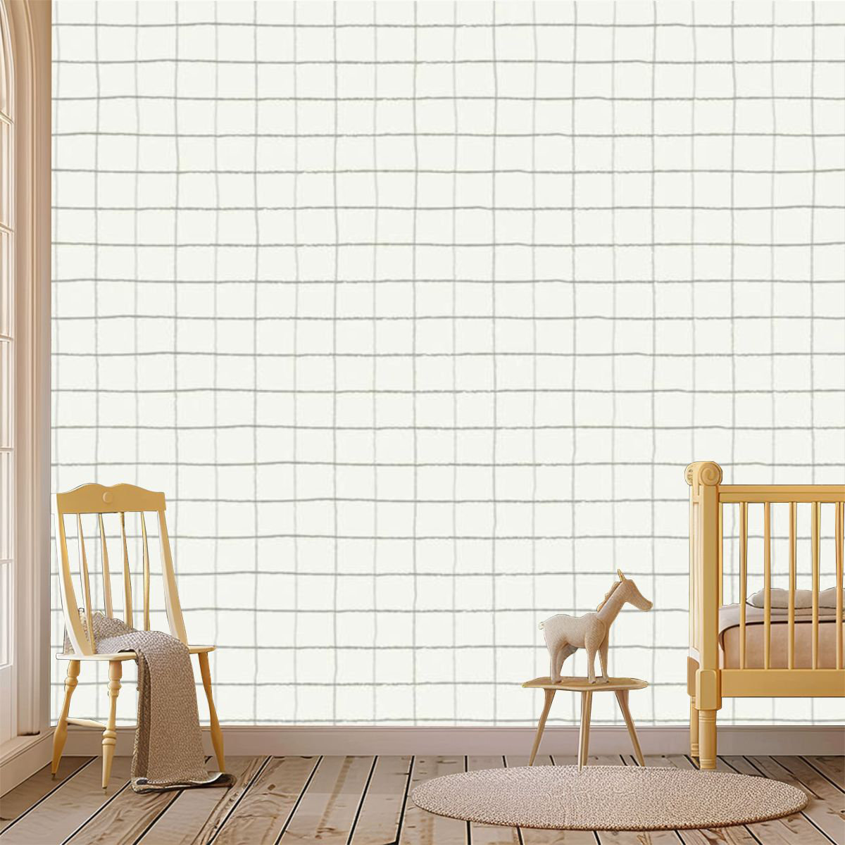 Mercer41 Peel and Stick Canvas Wallpaper Wall Mural Seamless large ...
