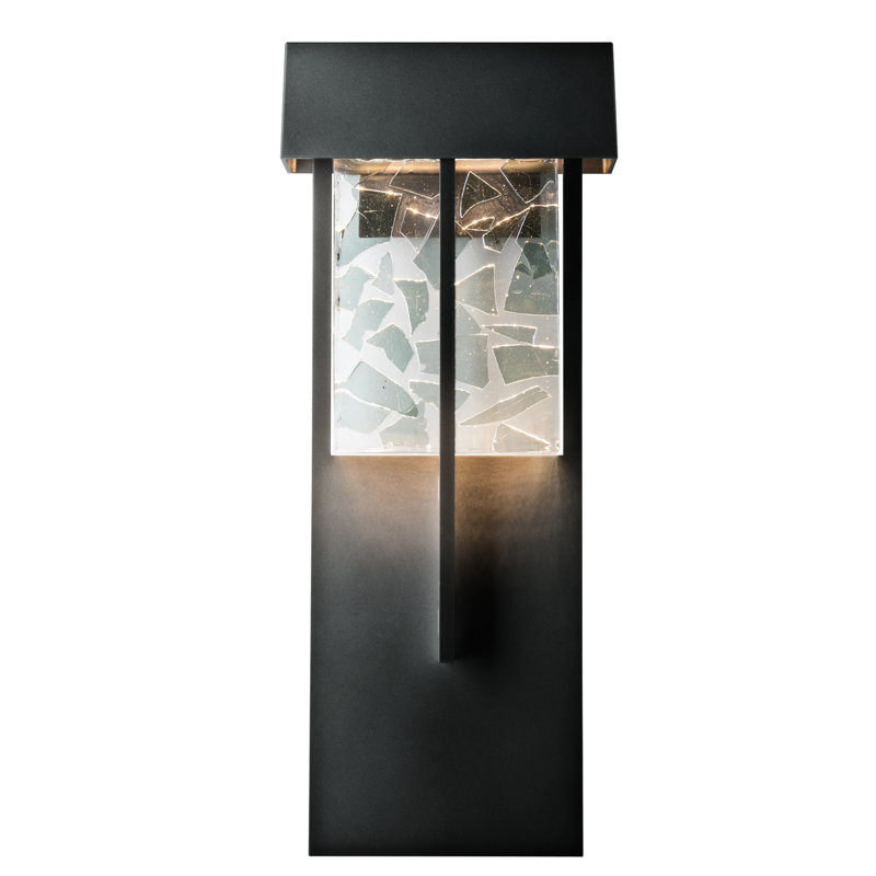 Shard Outdoor Flush Mount, Coastal Black