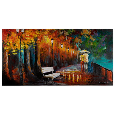 Handgemaltes Acrylbild „Mysteries Of The Night“