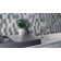 11.5'' W x 12'' L Engineered Stone Peel and Stick Mosaic Tile