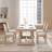 French Country Dining Chairs Set of 2