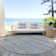 Machine Washable Indoor/Outdoor Claudian ACN1634 Gray Rug