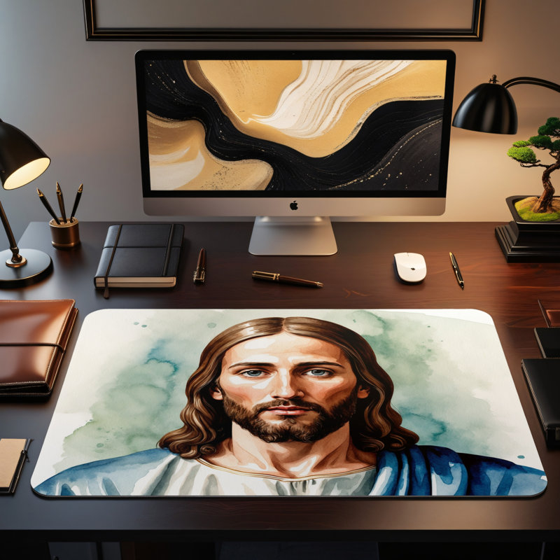Polyester Desk Pad, 23.6x13.8