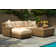 Ensemble de conversation modulaire avec coussins Saddleback