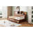 Twin Size Wooden Daybed With 3 Storage Drawers, Upper Soft Board, Shelf, And A Set Of Sockets And USB Ports-1446729272