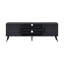 59 po Meuble télé en bois avec 2 armoires de rangement pour téléviseur de 65 po ou moins-65088036