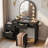 Makeup Vanity with Mirror, Vanity Set,  Stool Included, for Bedroom-940482893
