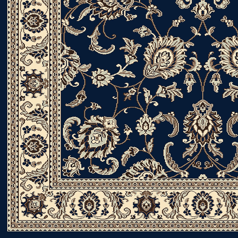 Tapis oriental traditionnel Weiser Denim, Rectangle 3 pi 3 po x 4 pi 11 po