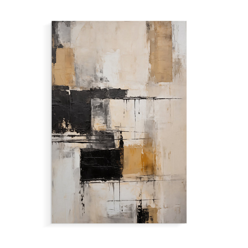 Série ABSTRACT CDI - Impression sur toile seulement - NON-CADRE, H 18 po x l 12 po