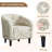 Riverside Drive Upholstered Barrel Chair with Ottoman-173167857