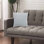 Housse de coussin carrée géométrique Vaidya/insert